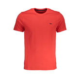 Harmont & Blaine Red Cotton T-Shirt -   -  Harmont & Blaine.